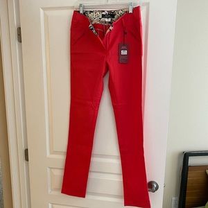 Rose Mid Rise Pants New